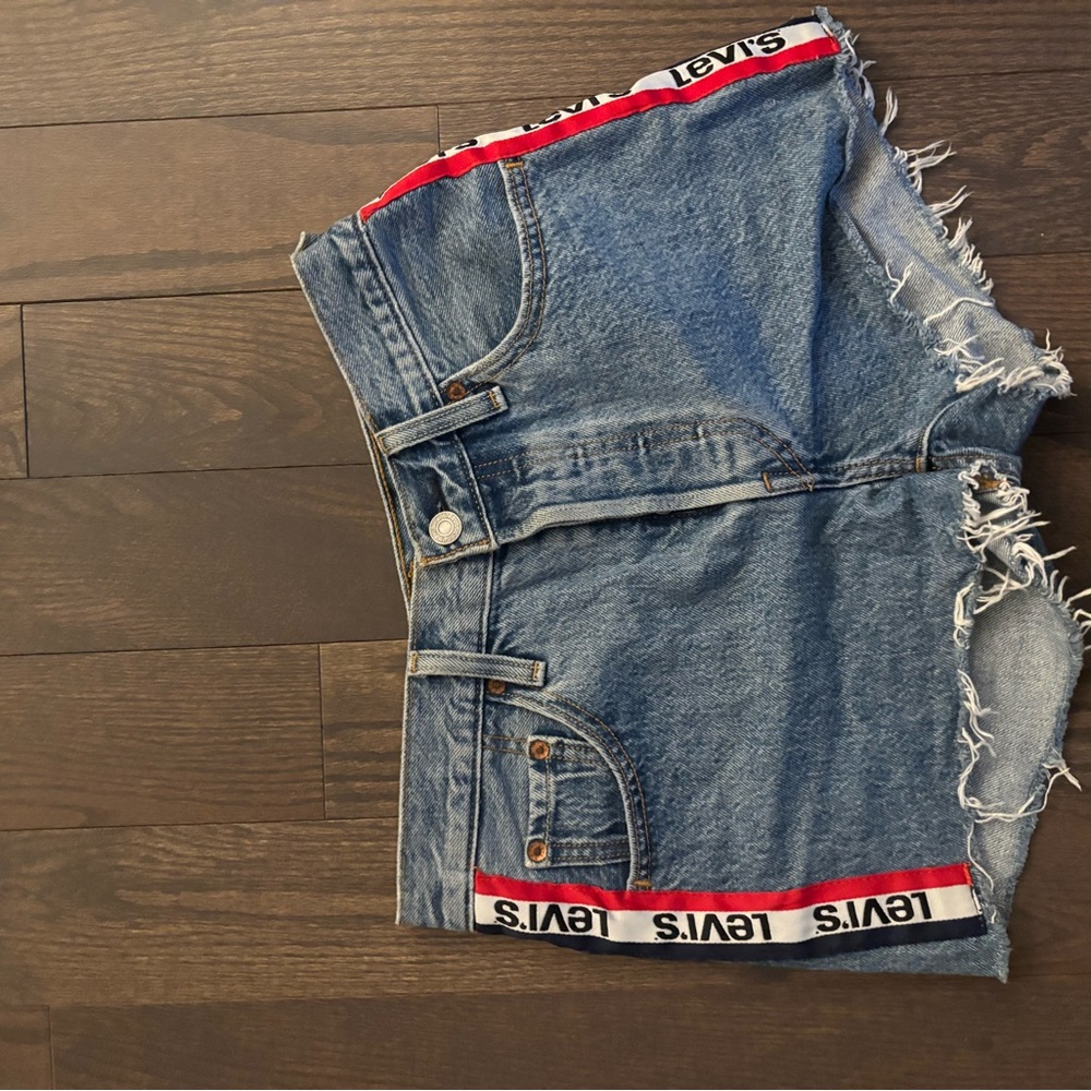 Levi's Blue Denim Women's Shorts